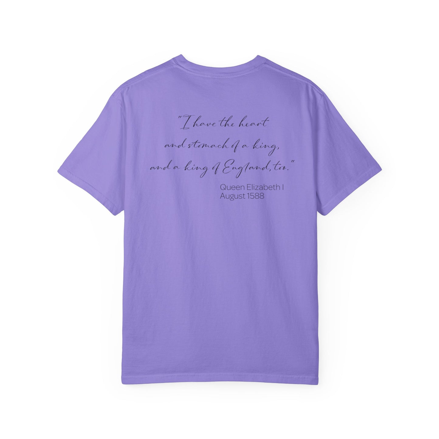Queen Elizabeth I Armada Painting Joke T-shirt