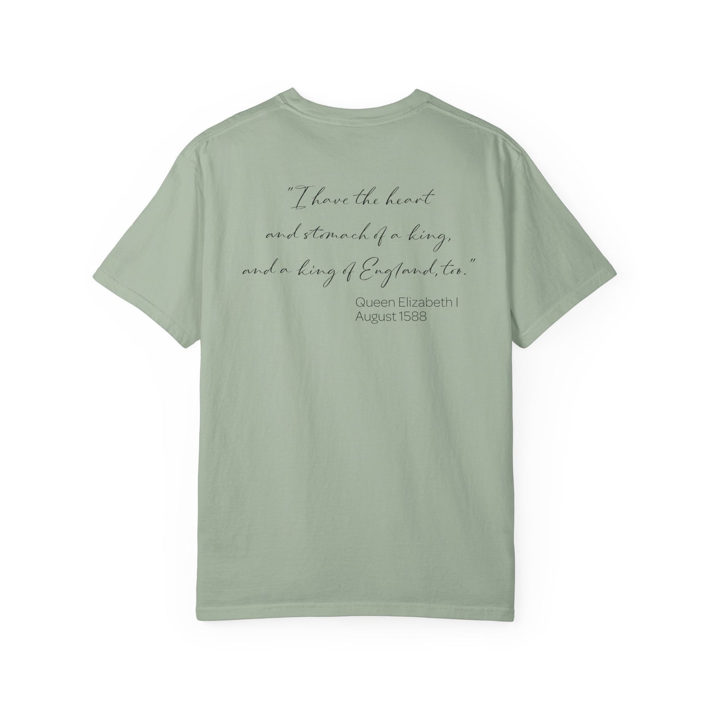 Queen Elizabeth I Armada Painting Joke T-shirt