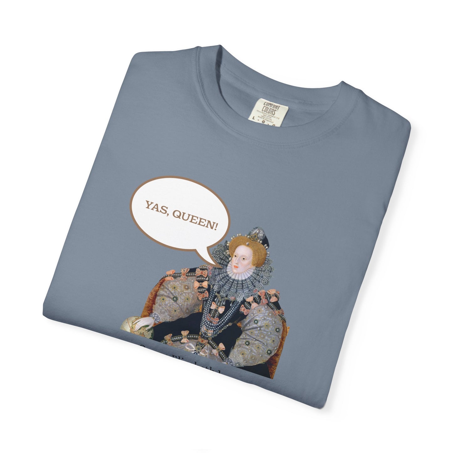 Queen Elizabeth I Portrait Tee — Vintage Art Graphic T-Shirt - Nensensical