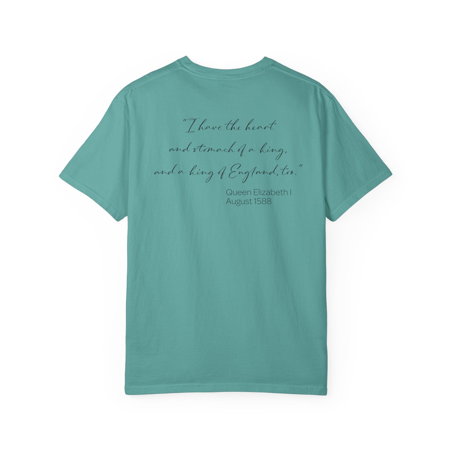 Queen Elizabeth I Armada Painting Joke T-shirt