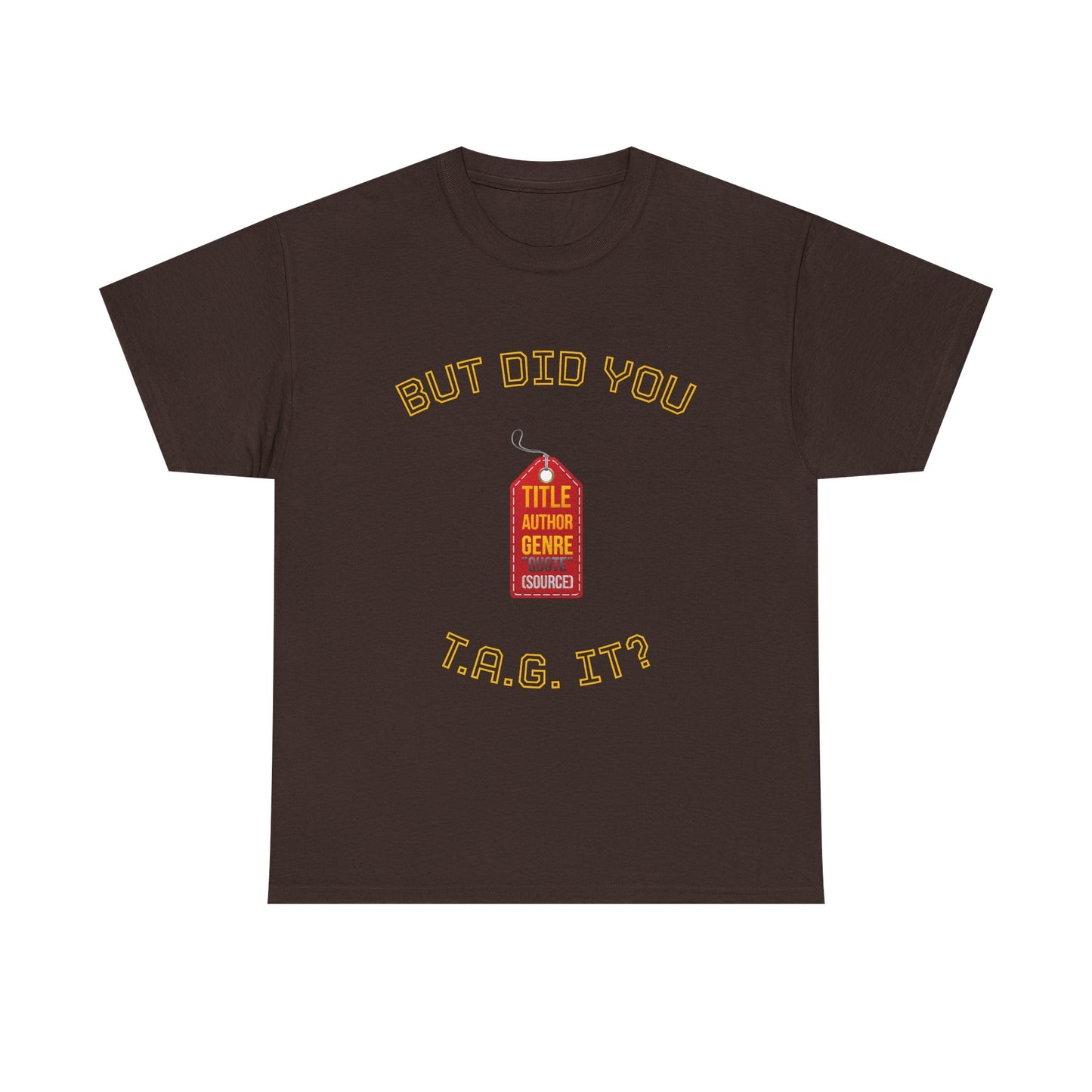 TAG and Cite Your Sources Tee — Reminder to Teach Students Proper Citation