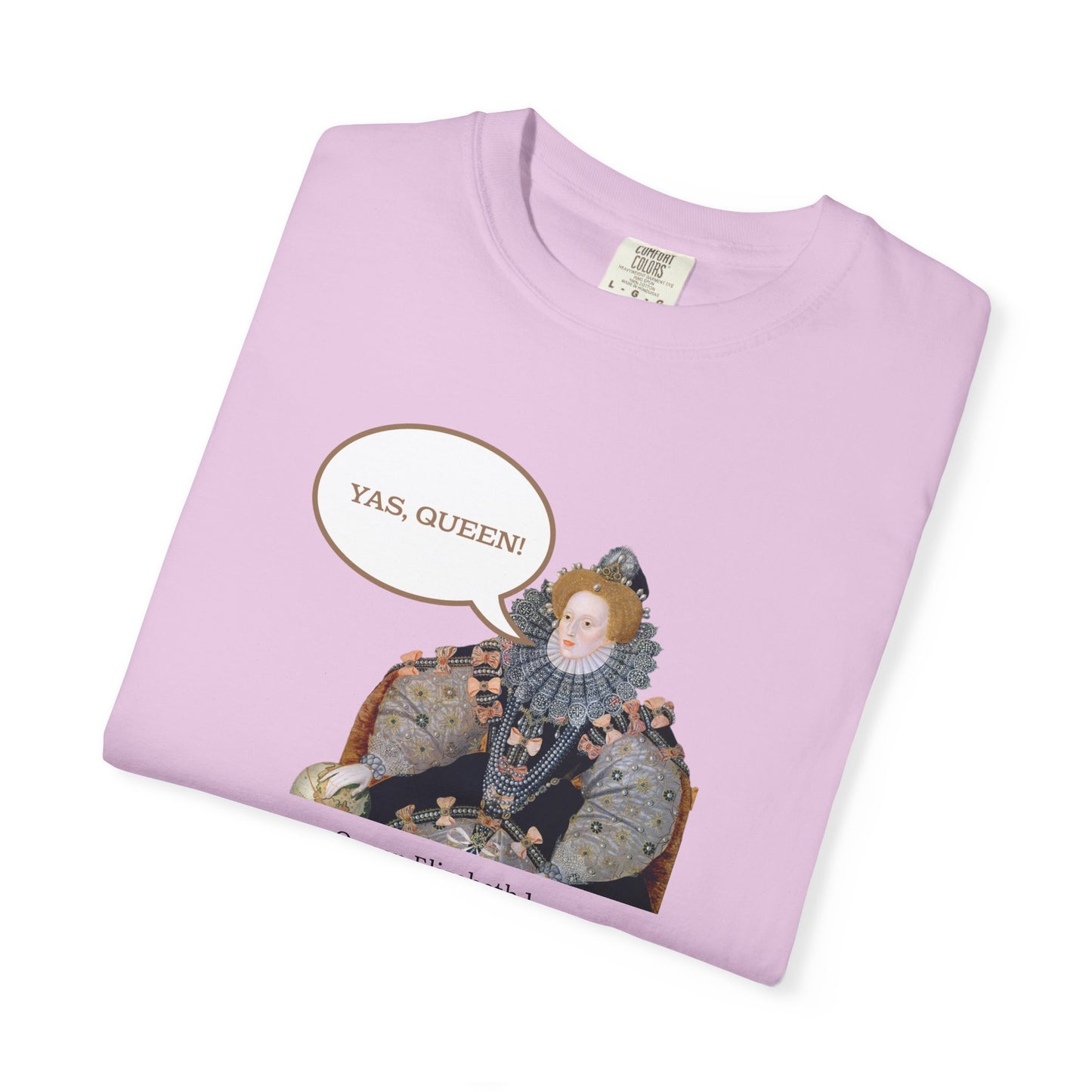 Queen Elizabeth I Portrait Tee — Vintage Art Graphic T-Shirt - Nensensical