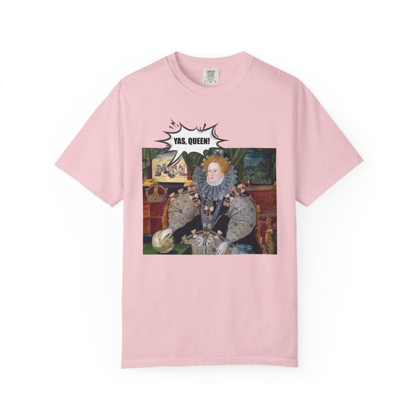 Queen Elizabeth I Armada Painting Joke T-shirt